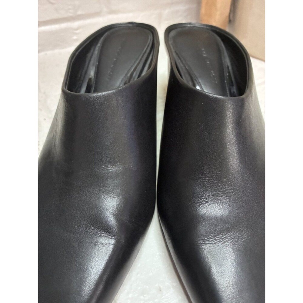 Rebecca Minkoff Tabitha Mule Heeled Slip On Shoe - Size 6 - Black Leather - Picture 9 of 10